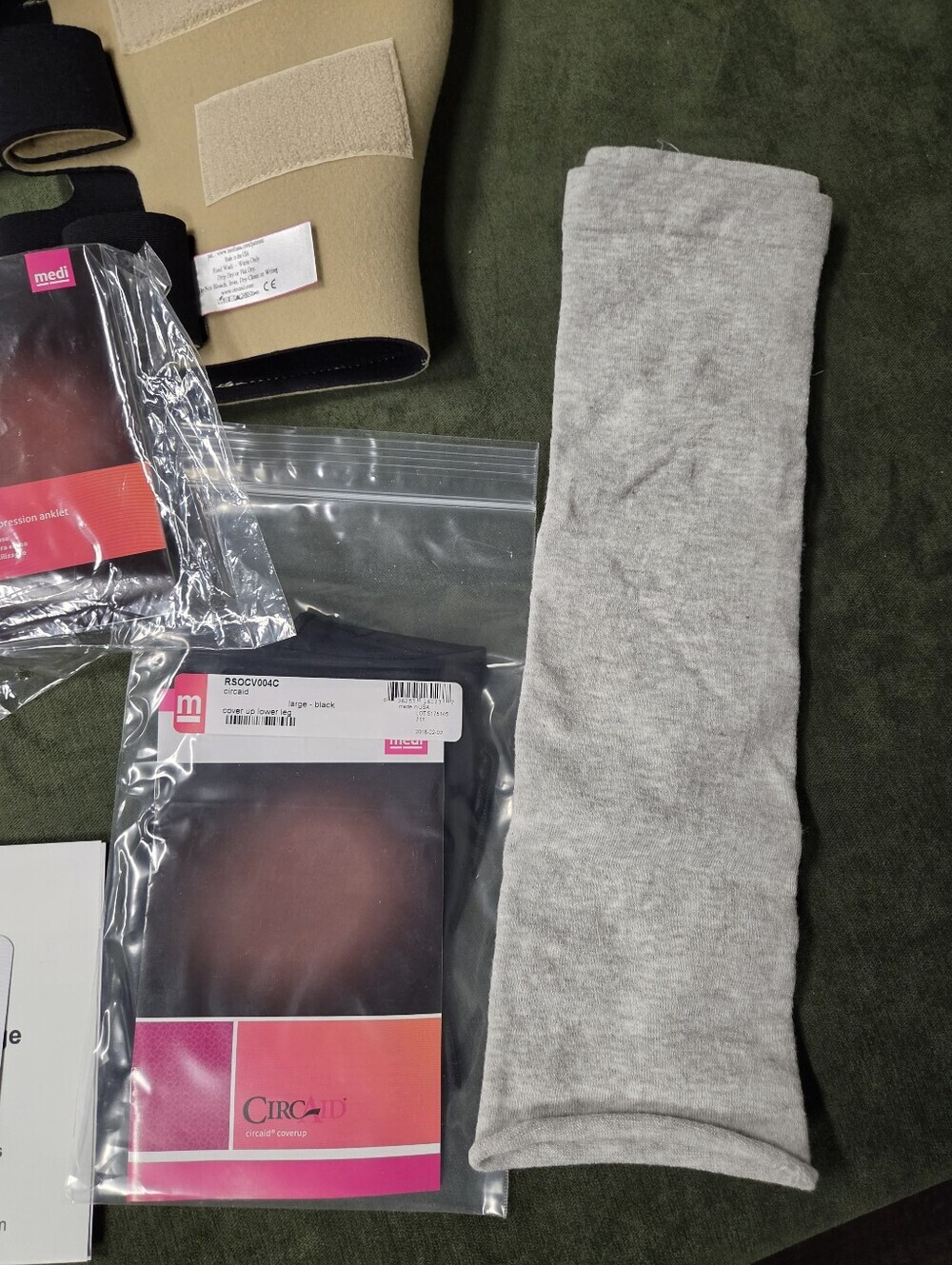 Medi Circaid Juxtafit Premium Lower Leg Inelastic Compression System Size Large - Picture 3 of 12